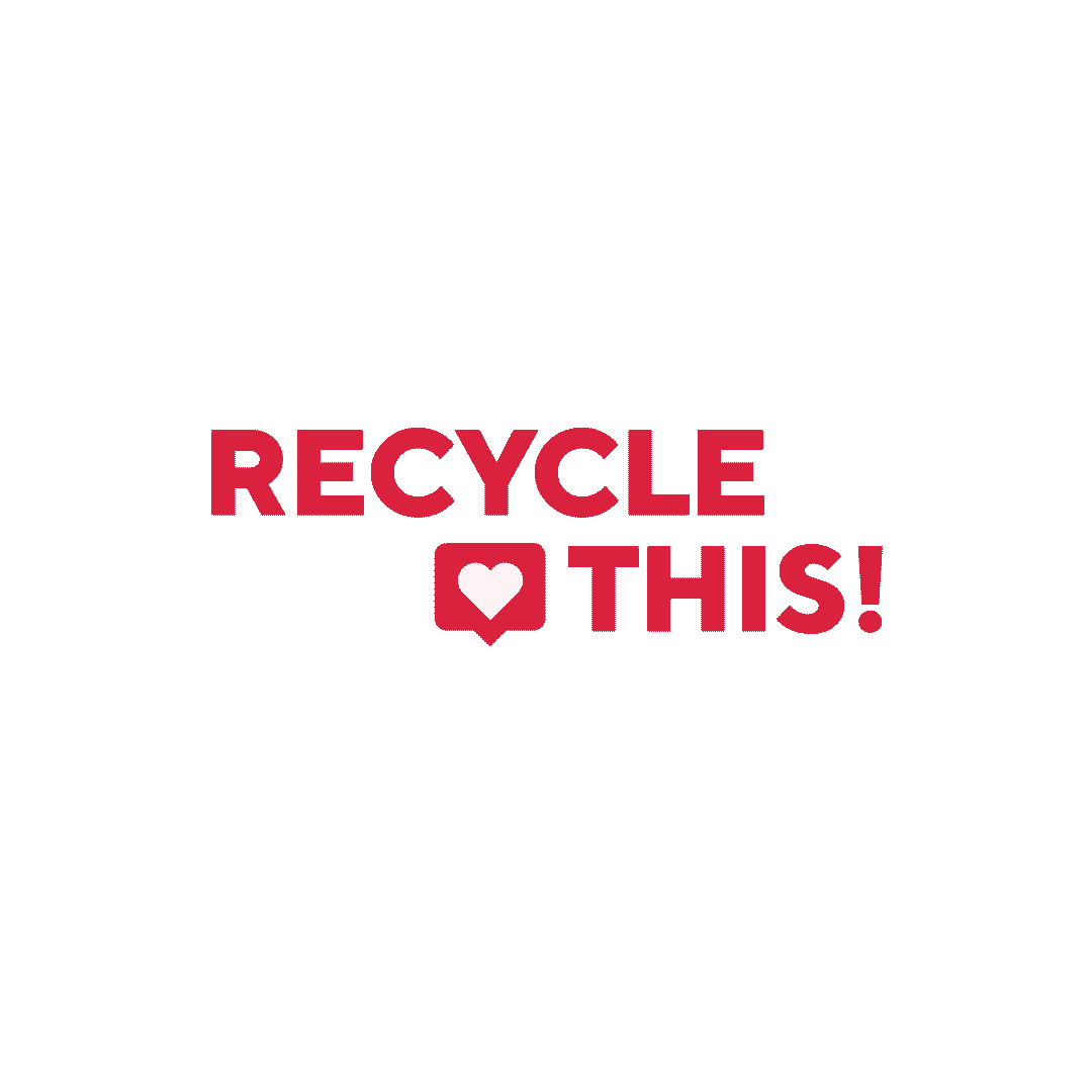 Heart Recycle Sticker by Rod Kommunikation