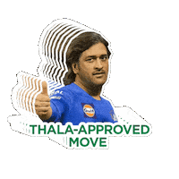 GarnierIndiaHair cricket ipl trust csk Sticker