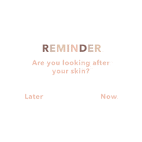 Skincare Reminder Sticker by skinbylucy