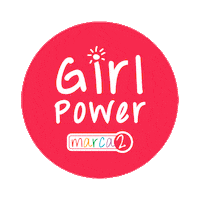 Poder Power Girl Sticker by Marca2