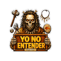 Halloween Entender Sticker
