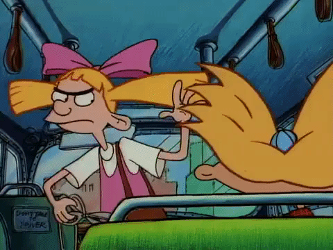 hey arnold nickelodeon GIF
