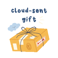 cloudstudio gift package cloudstudio cloudstudio package Sticker