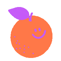 Happy Vitamin C Sticker by Blair Roberts
