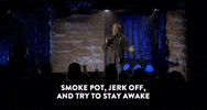 stand up television GIF