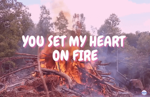 Valentines Day Fire GIF by JC Property Professionals