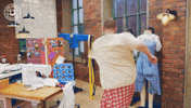 Kick Karate GIF by The Great British Sewing Bee
