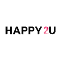 Happy2UMy logo happy2u happy2umy Sticker