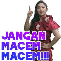 Dewi Persik Transtv Sticker by @TransTVOfficial