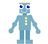 Short Circuit Robot Sticker