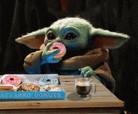 Star Wars Donut GIF
