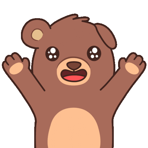 Happy I Want It Sticker by BEARISH