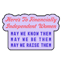 Independent Women International Womens Day Sticker by Your Juno