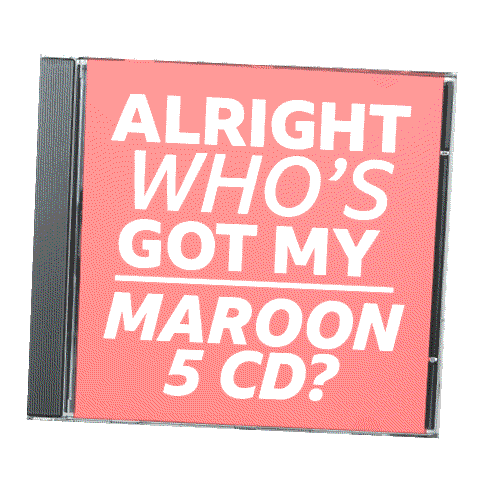Maroon 5 Icon Sticker by CBBC