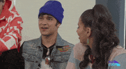 point look up GIF by Talk Stoop