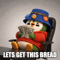 ZaddyFi hello hi money penguin GIF