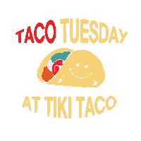 tikitaco_kc tacos taco tacotuesday tikitaco Sticker