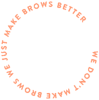 Beauty Eyebrows Sticker by Bambii B