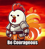 Courage GIF by Zorooster
