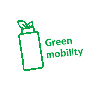 Pikyrent electric carsharing greenmobility scootersharing Sticker