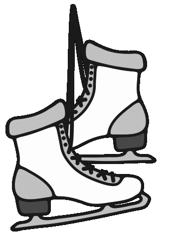 Ice Skating Sticker