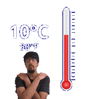 10 Degrees Sticker