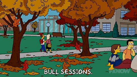 Episode 11 Group Meeting In Leaves GIF by The Simpsons