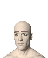 3D Hair Sticker by badblueprints