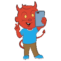 Selfie Nigel Sticker by Cajole