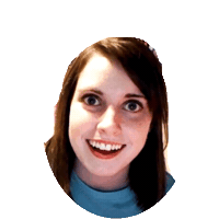 girl STICKER by imoji