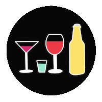 Alcohol Free Sticker