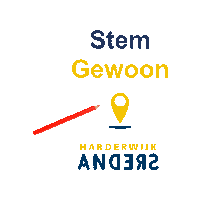 harderwijkanders harderwijk hierden harderwijkanders harderwijk anders Sticker