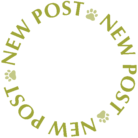 New Post Paw Sticker by The Wholistic Pet