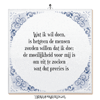 Humor Spreuk Sticker by Tegelspreuken.nl