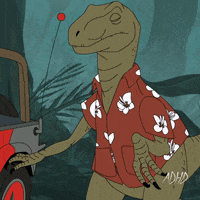 jurassic park lol GIF by gifnews