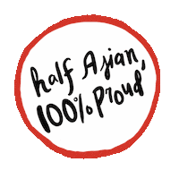 Asian American Sticker by Sarah Chow