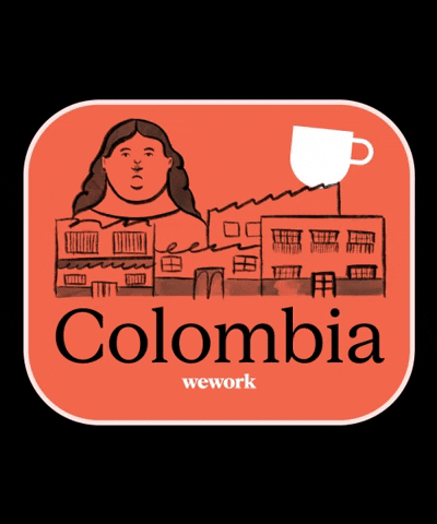 wework_latam giphyupload colombia coworking latam GIF