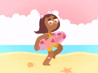 Excited Spring Break GIF by Art of tvb