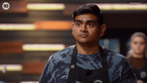 Happy Celebrity Masterchef GIF by MasterChefAU