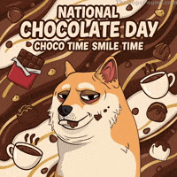 Happy Hot Chocolate GIF by Doge Pound