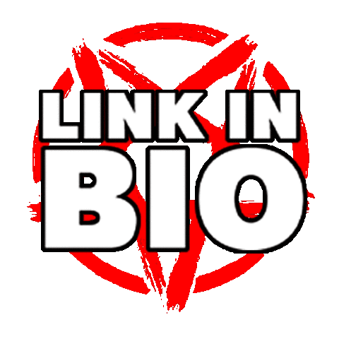 staycoldapparel giphyupload linkinbio pentagram staycoldapparel Sticker