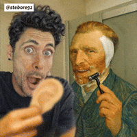 Van Gogh Reaction Gif GIF