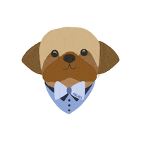 Dog Bandana Sticker