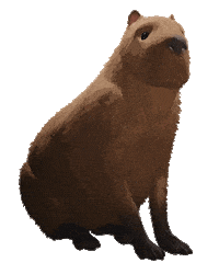 Flow Capybara Sticker by CurzonCinemas