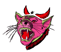 Angry Creepy Cute Sticker