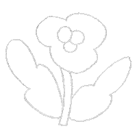 Flower Sticker