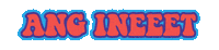 sulatniyela hot rainbow color word Sticker