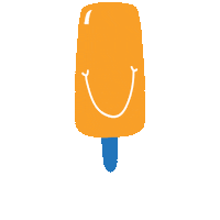 NIceytreat happy smile jumping popsicle Sticker