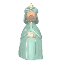 Reyes Magos Winter Sticker