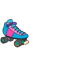Roller Skate Skating Sticker by Skate Everywhere Project